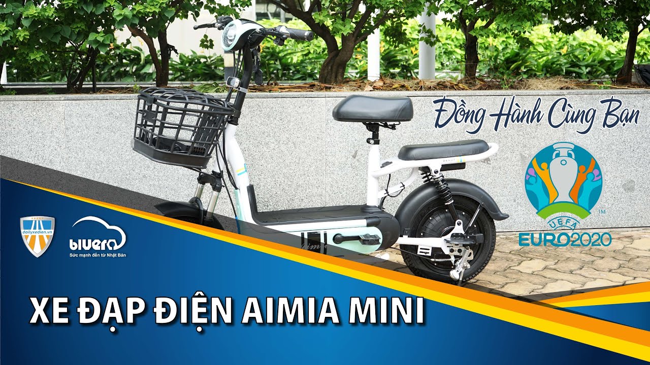 Xe đạp điện Aimia mini new đẹp nhất 2021