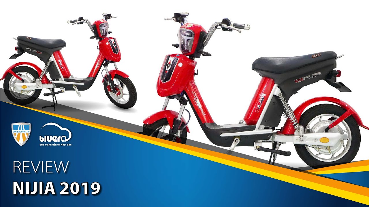 Kinh ngạc với mẫu xe đạp điện Nijia 2019