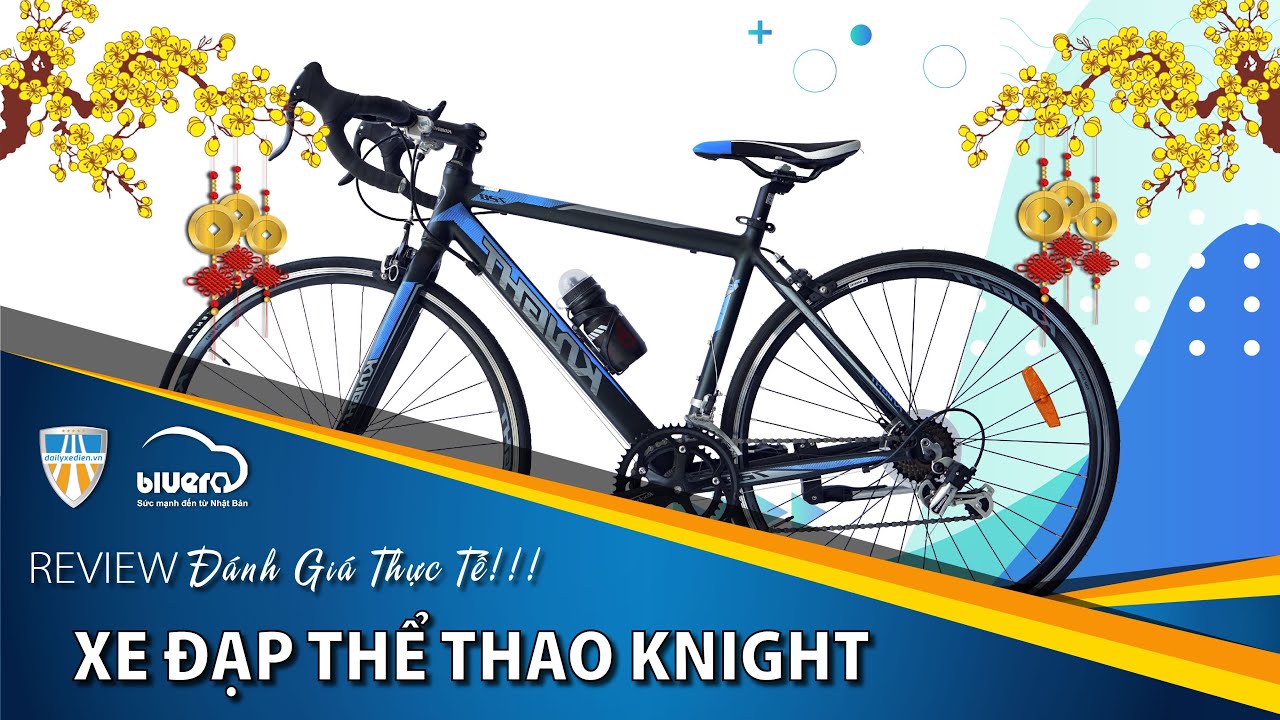 Review thực tế xe đạp cuộc Knight 🚓🚓