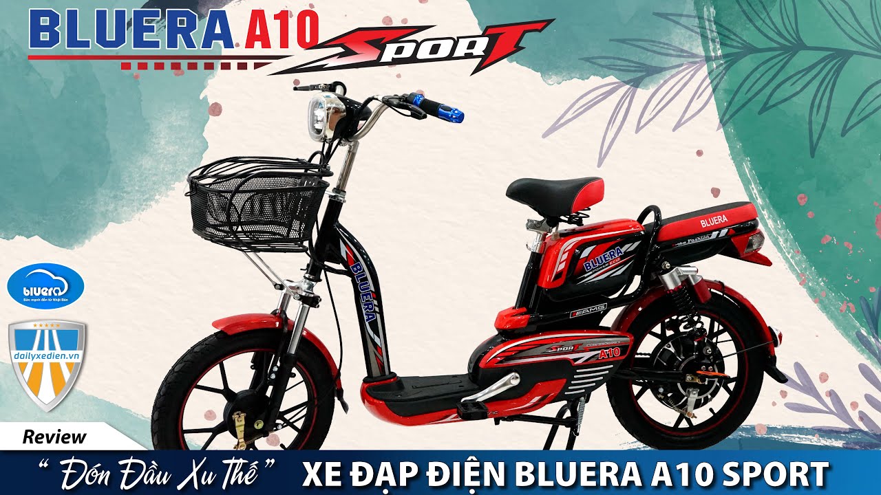 Review Xe đạp điện Bluera Sport A10 - Dẫn đầu xu thế. Giá siêu ưu đãi. Liên hệ 0901 556 112