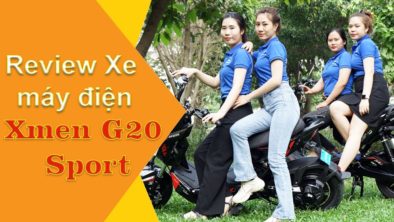 Review Xe máy điện Xmen G20 Sport