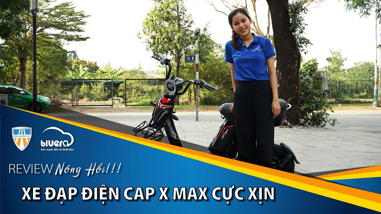 Review xe đạp điện Cap X Max mới toanh