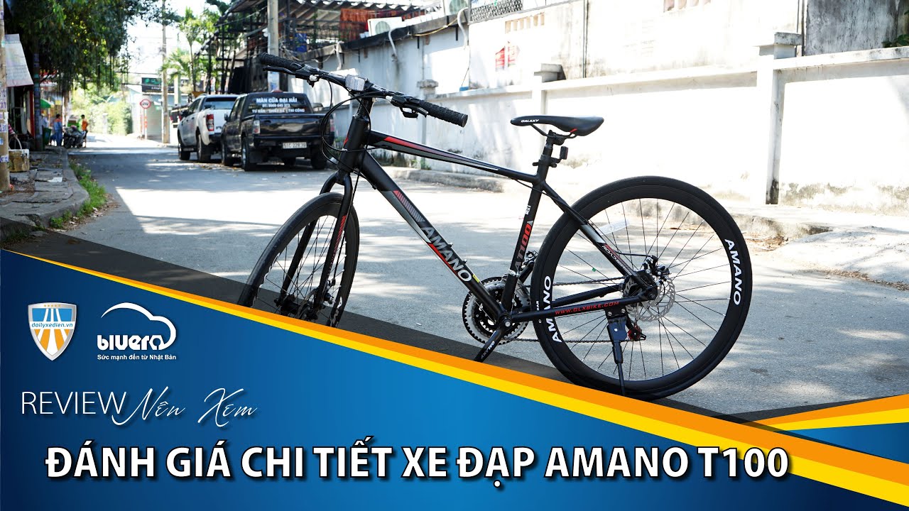 Đánh giá xe đạp thể thao Amano mới nhất 1/2021