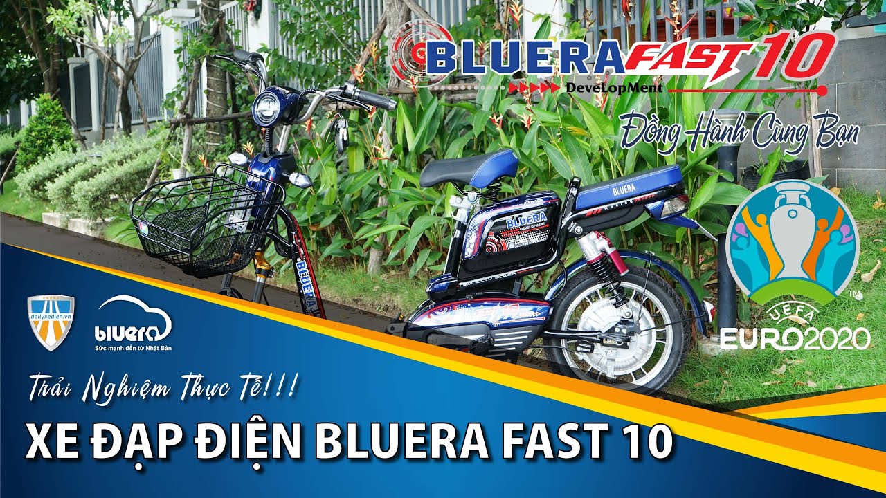 Trải nghiệm Xe đạp điện bluera Fast 10 công nghệ hiện đại 2021