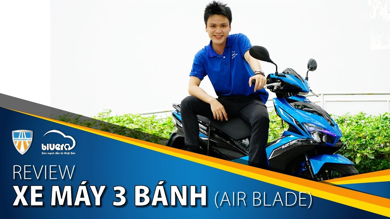 Xe 3 bánh tự chế Air Blade 2019 tại Tp.HCM