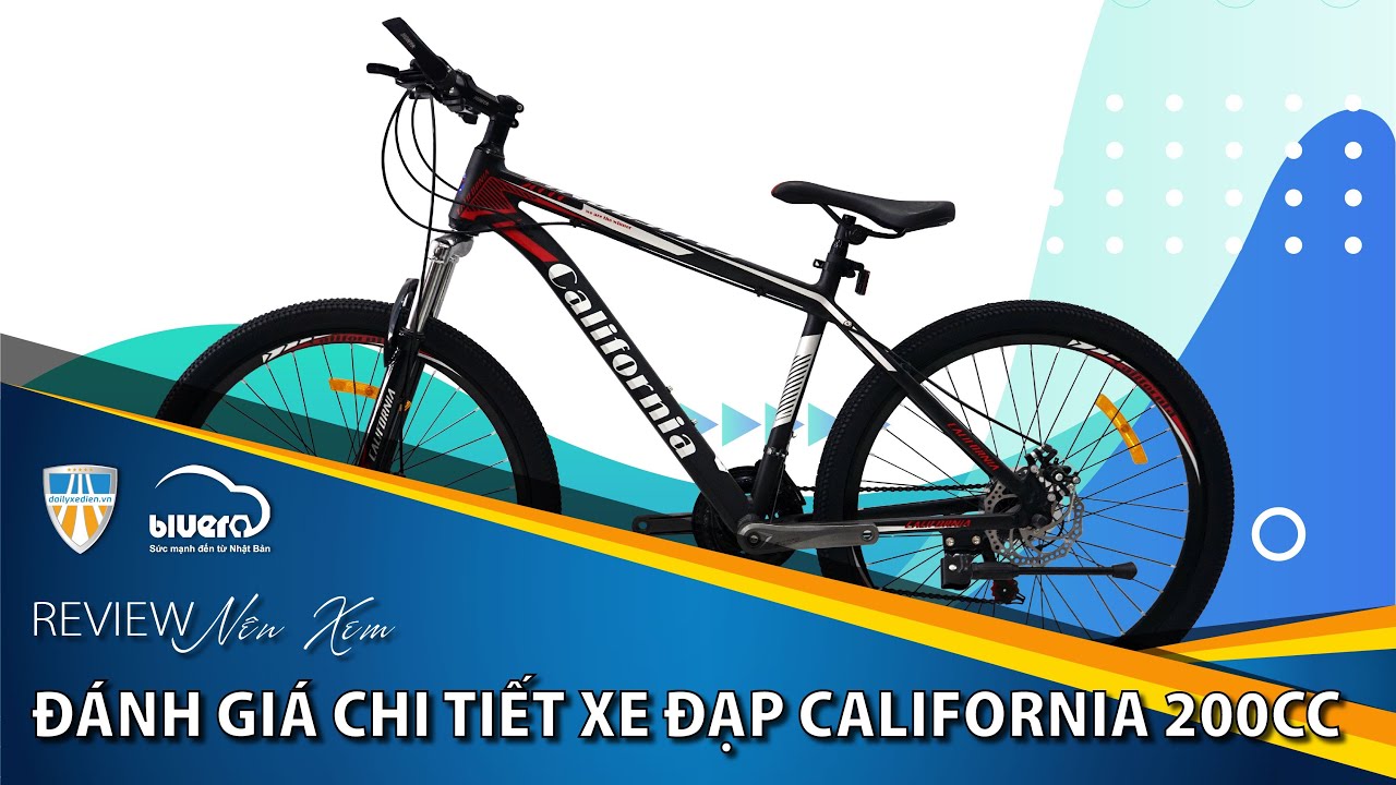 [NÊN XEM] Đánh giá chi tiết mẫu xe đạp địa hình California 200CC 🦊🦊