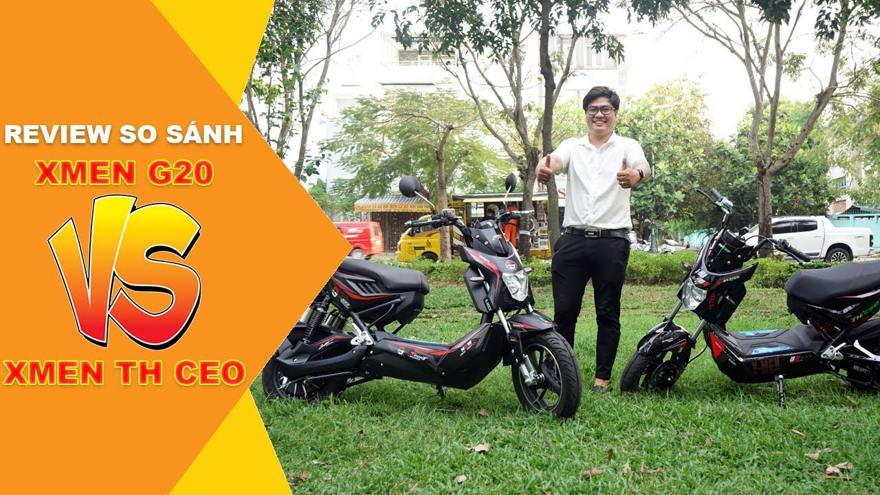 So sánh xe máy điện Xmen TH Ceo vs  Xmen G20