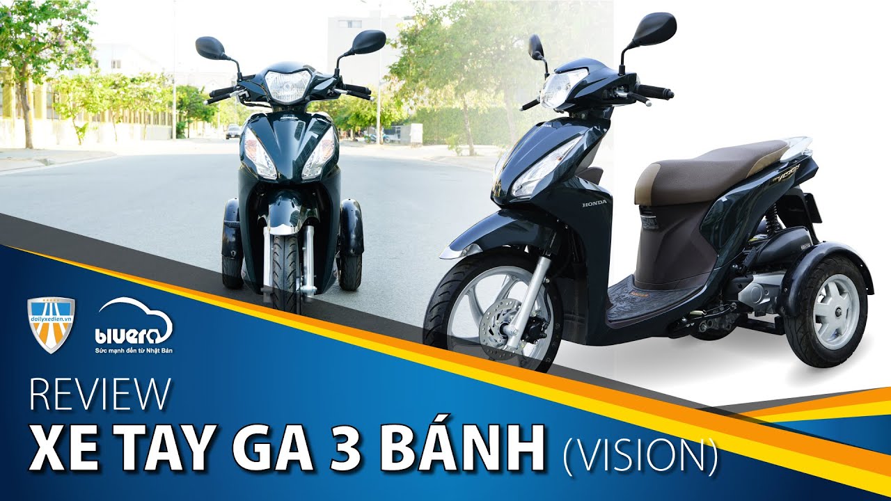Xe vision 3 bánh tự chế tại Tp.HCM