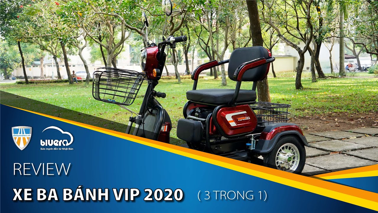 Tư vấn mẫu xe 3 bánh điện 3 trong 1 (nên xem)