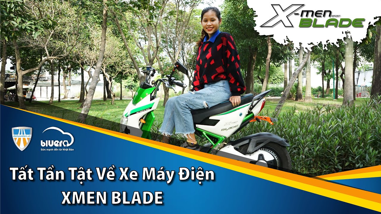 Tất tần tật về xe máy điện Xmen Blade chính hãng