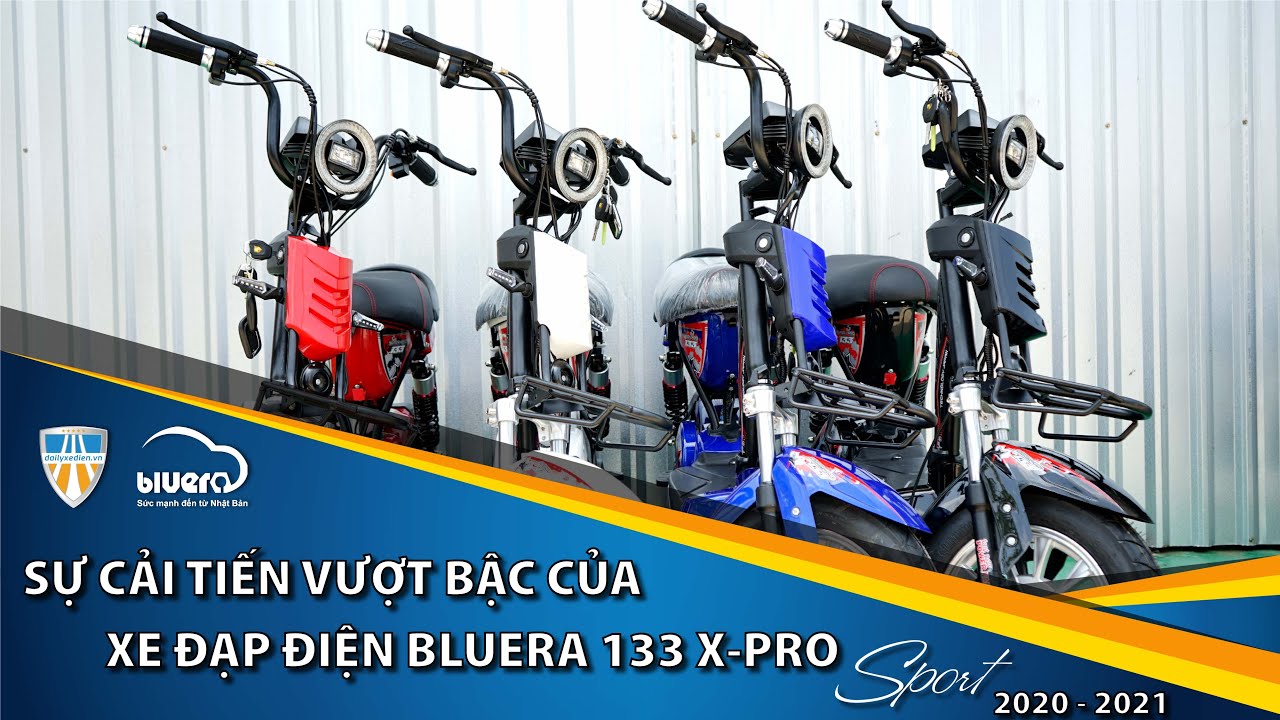 Sự Cải Tiến Vượt Bật Của Mẫu Xe Đạp Điện Bluera 133 X-Pro Sport 2020-2021