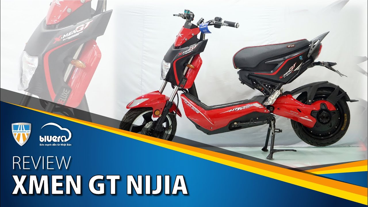 Review xe máy điện X-Men GT Nijia 2018
