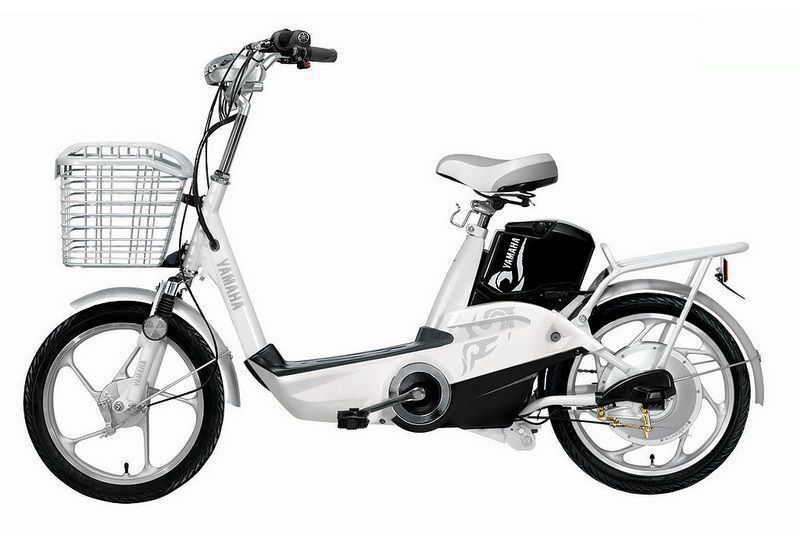 Hãng xe đạp điện nào tốt nhất hiện nay Xe dap dien yamaha ICATS H3 mau trang - Hãng xe đạp điện nào tốt nhất hiện nay
