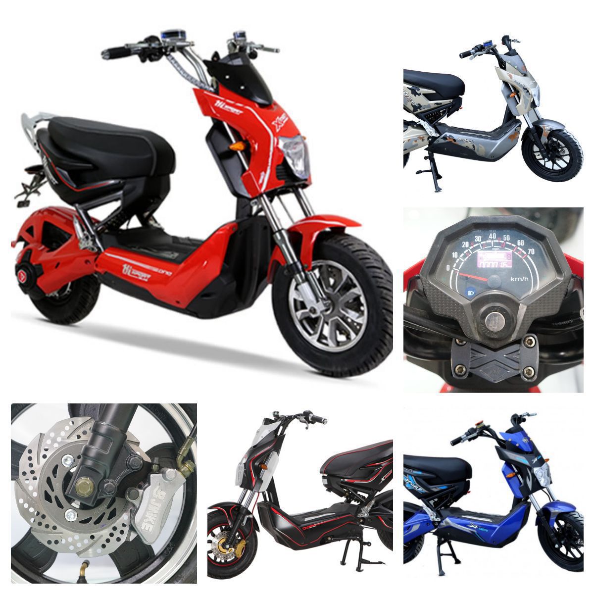 Mức giá của các dòng xe đạp điện được ưa chuộng nhất hiện nay Xe may dien Xmen Sport Aima 2017 Fotor Collage 1 - Mức giá của các dòng xe đạp điện được ưa chuộng nhất hiện nay