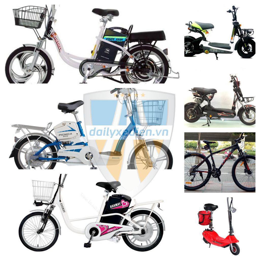 Bình điện xe đạp điện được bán ở đâu tại Tp.HCM? xe dap dien yamaha icats h3 1 Fotor Collage 1024x1024 1 - Bình điện xe đạp điện được bán ở đâu tại Tp.HCM?