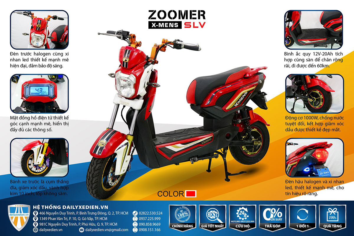 xe máy điện Zoomer Xmen