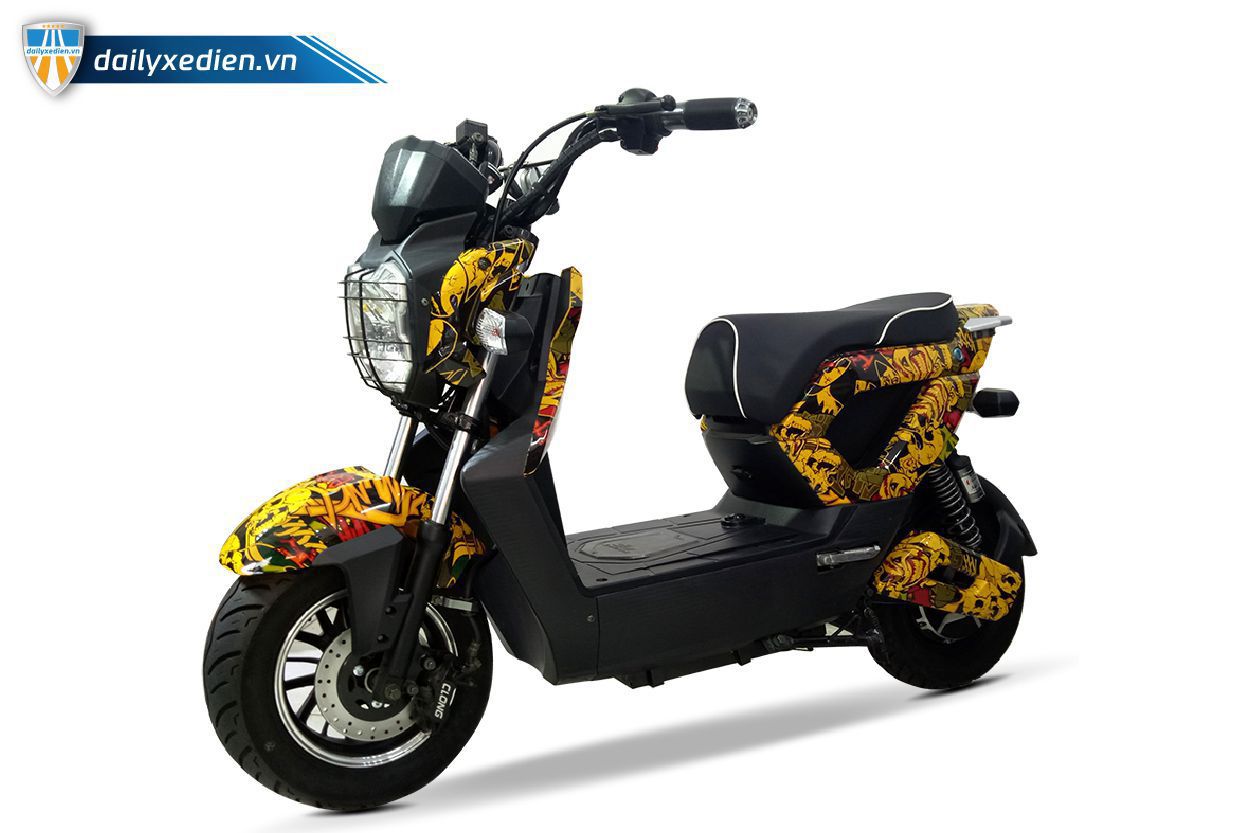SUZIKA Zoomer 3D 2018 chitiet 01 02 - Xe máy điện Suzika Zoomer 3D 2018