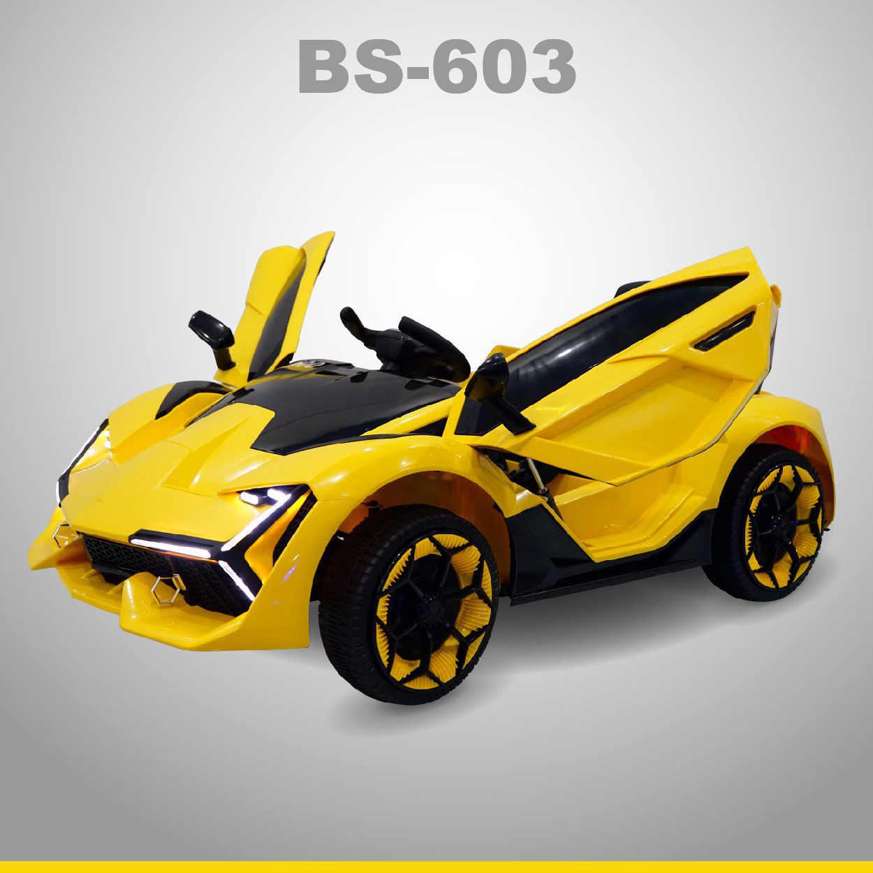 BS 603 o to dien vang maket 02 - Xe ô tô điện BS-603 - Vàng