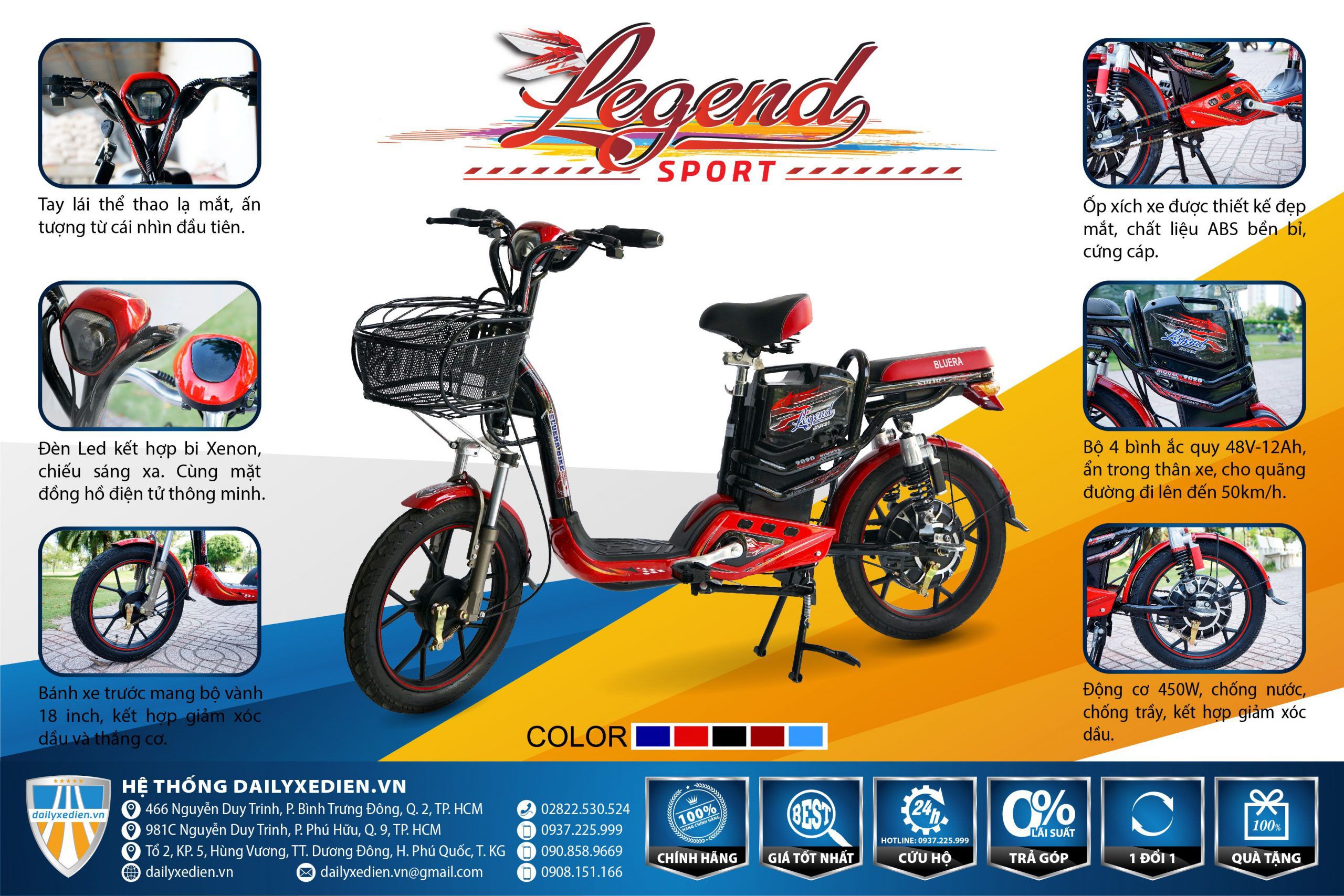 TT LEGEND SPORT 01 scaled - Xe đạp điện Bluera Legend Sport