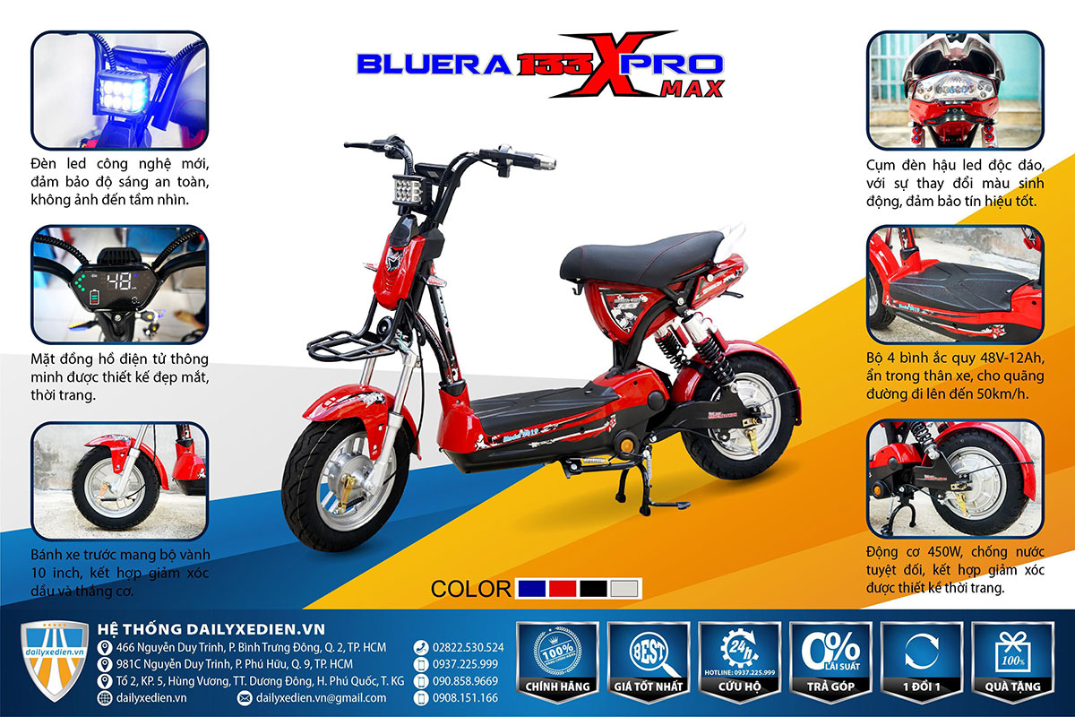 Xe đạp điện Bluera 133 XPro Max: \