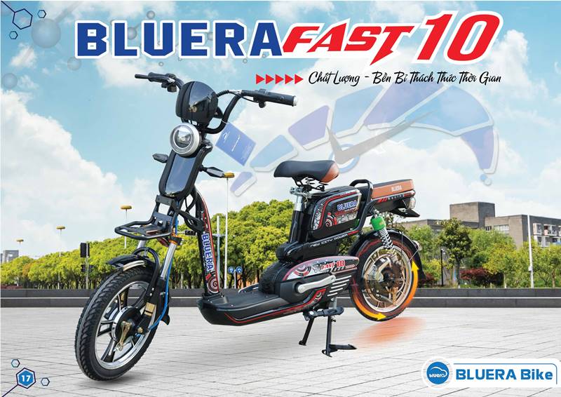 Xe đạp điện 2 yên Bluera Fast 10