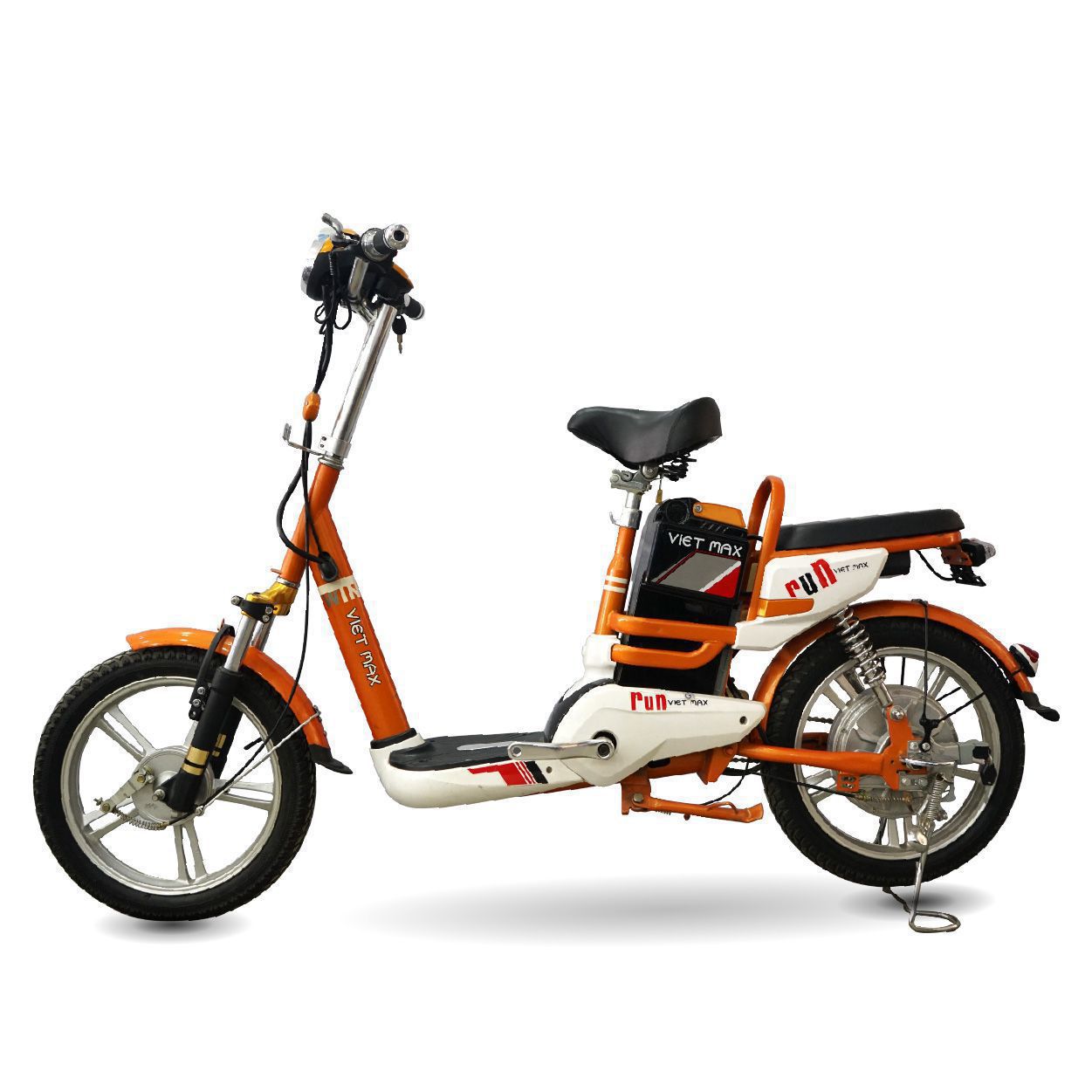 Xe đạp điện thanh lý Vietmax Run - Màu cam