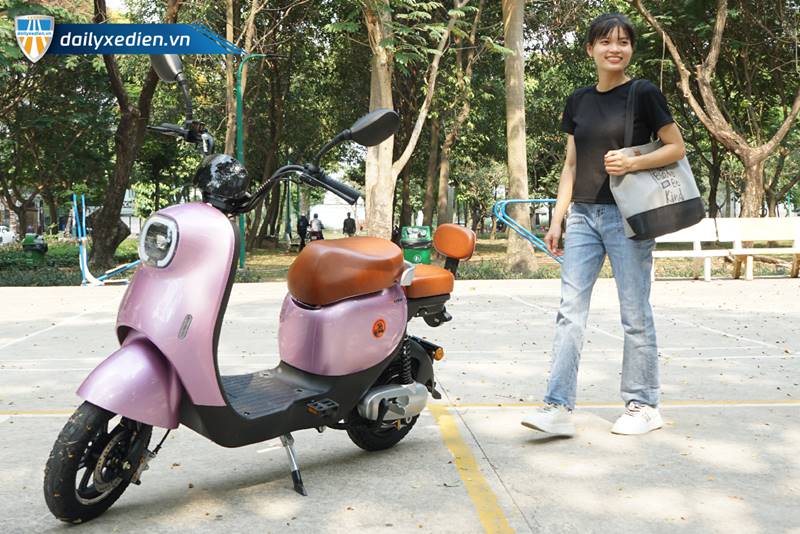 Xe đạp điện nữ tính Sarune M16 Z1 - Xe nhập khẩu từ Trung Quốc
