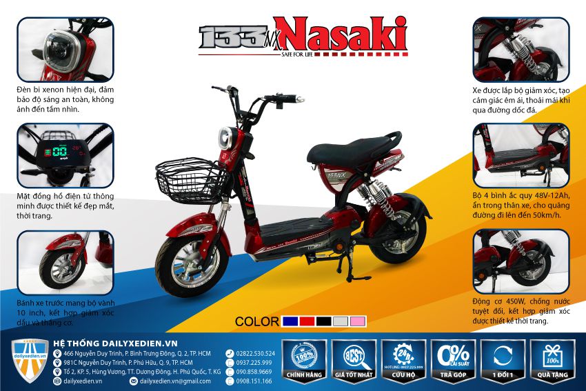 Xe đạp điện 133 NX Nasaki