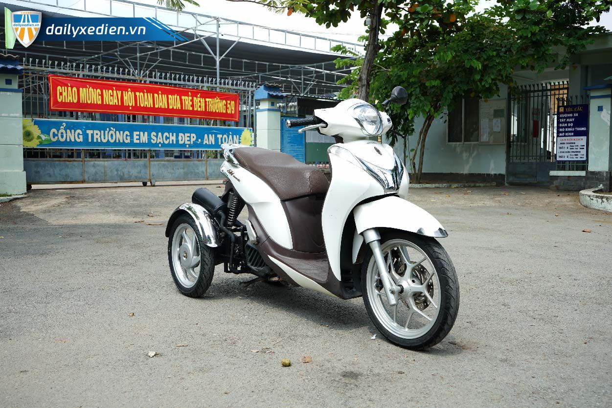 Mua bán xe 3 bánh độ chế theo mọi yêu cầu uy tín giá tốt - Xe máy ba bánh chế SH mode Việt Nhật