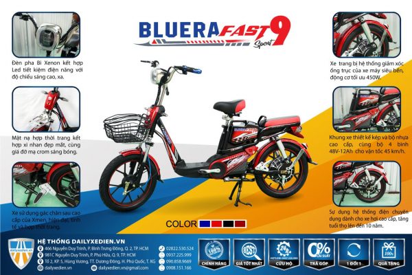 xe dap dien Bluera Fast 9 TT 600x400 - Xe đạp điện Bluera Fast 9