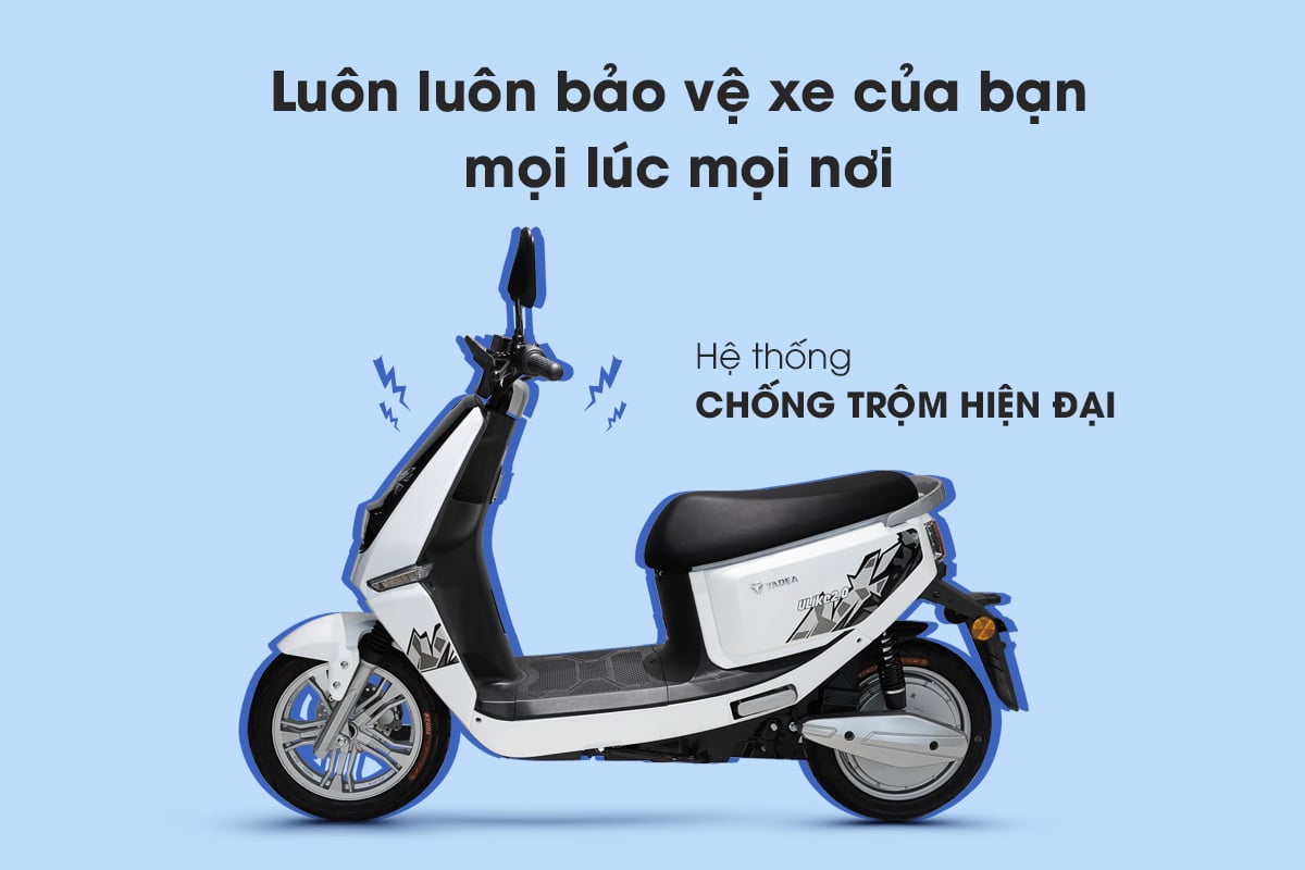 Chong trom min - Yadea ULIKE 2.0