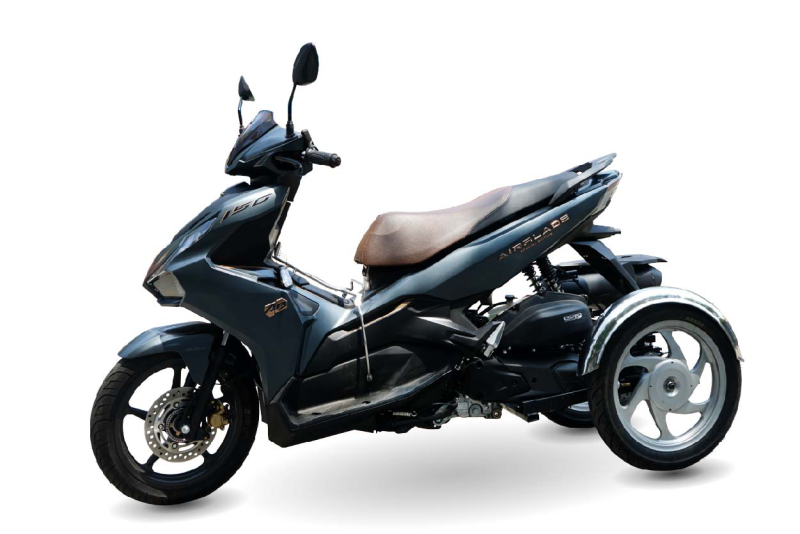 Xe 3 bánh AB 150 tự chế phiên bản mới