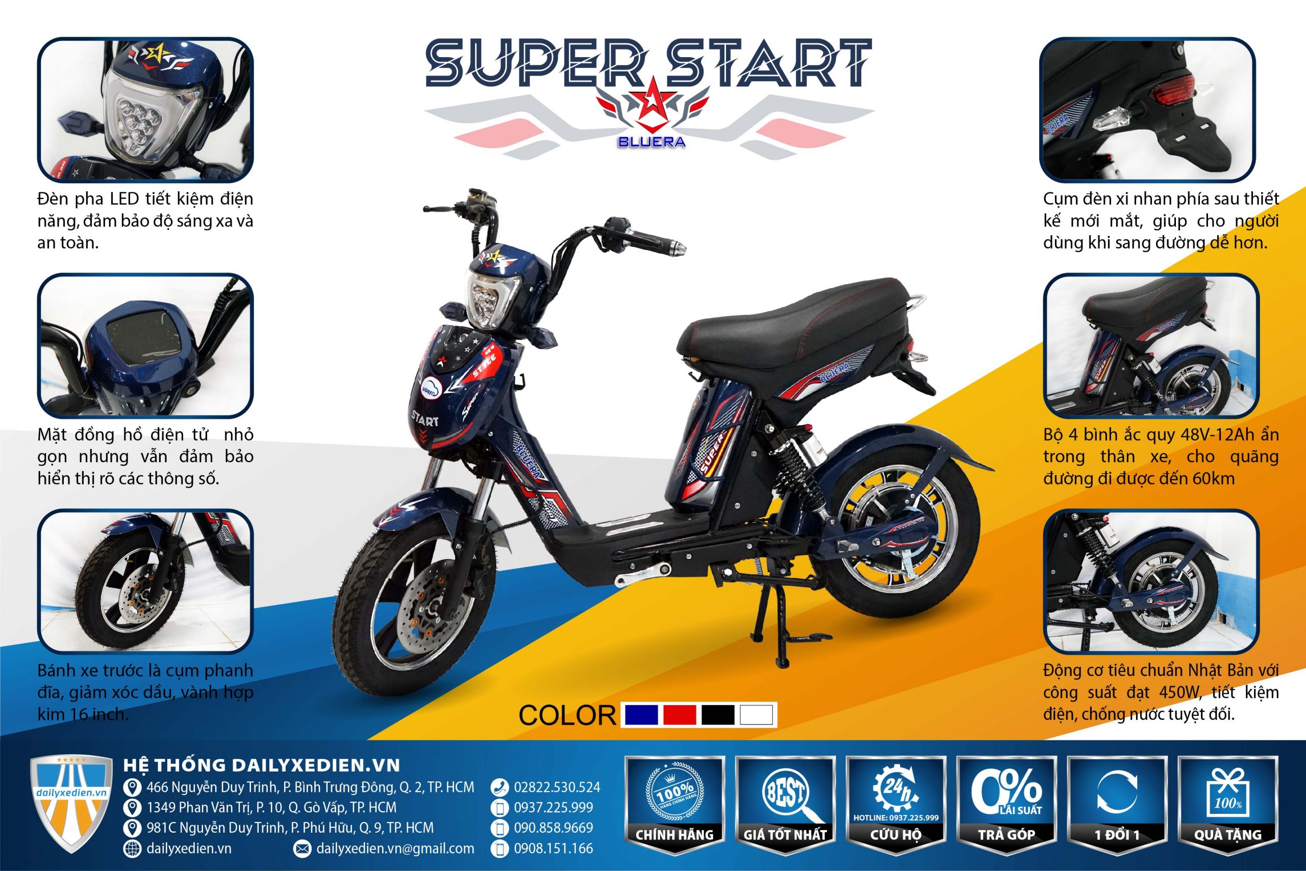 xe dap dien bluera super star ct 22 01 scaled - Xe đạp điện Bluera Cap Super Star