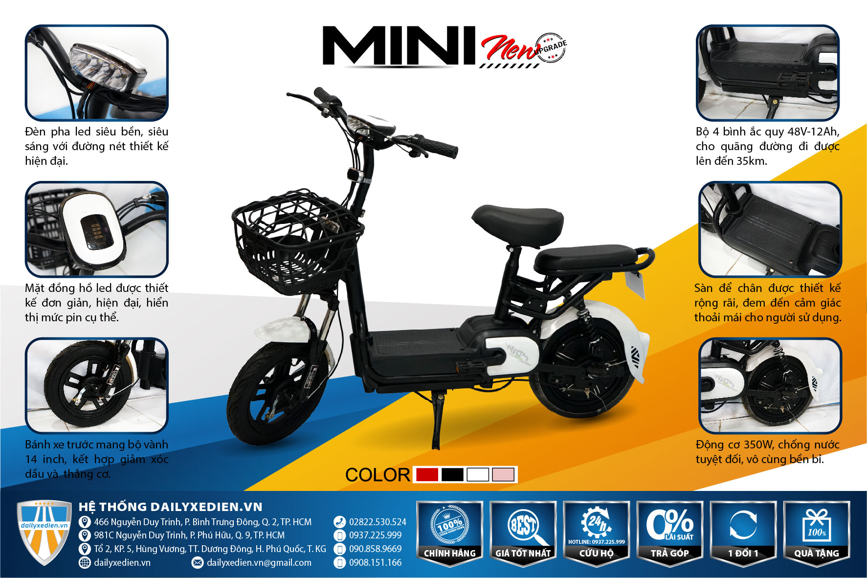 xe dap dien mini new 2021 tt 01 - Xe đạp điện mini new 2021