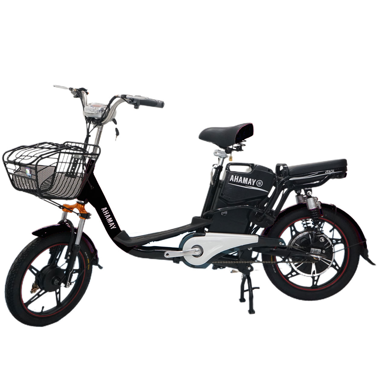 Xe đạp điện Yamaha icats H4 đen huyền bí