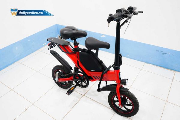 xe dap dien mini family 3 cho ngoi gap 17 600x400 - Xe đạp điện family 3 chỗ ngồi gấp gọn