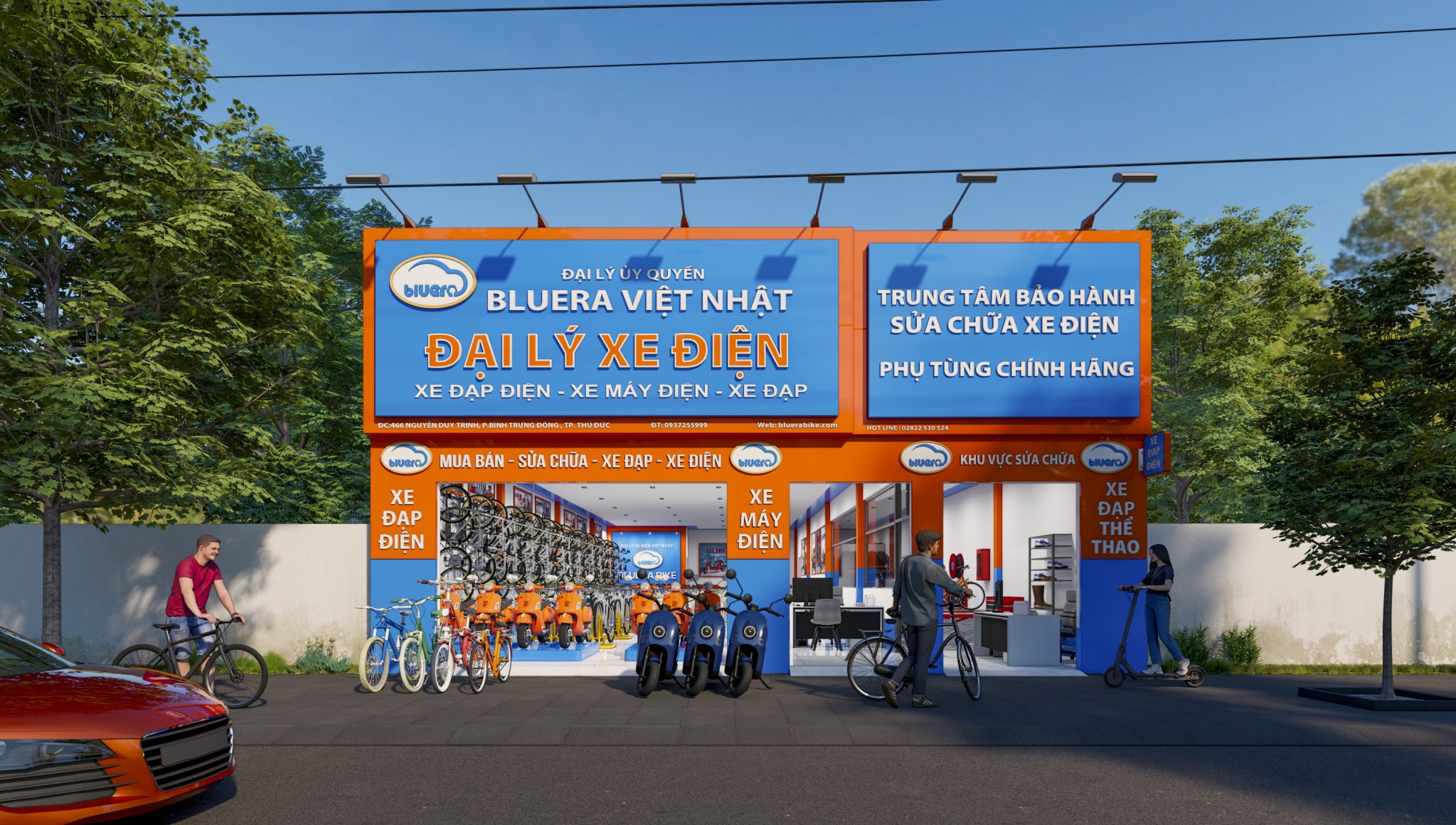 Chính sách mở đại lý xe đạp điện của Bluera Việt – Nhật 2023