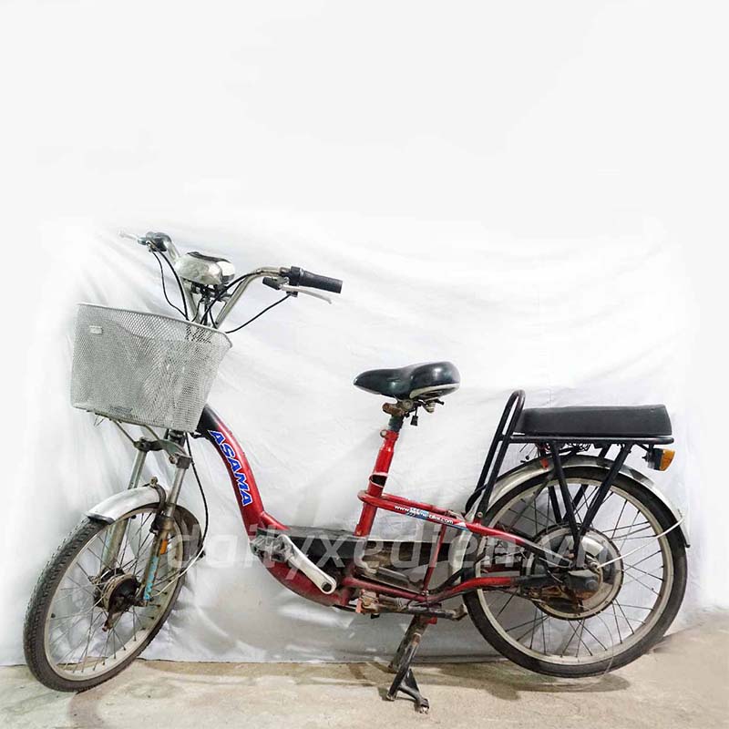 Xe đạp điện Asama cũ - Đỏ