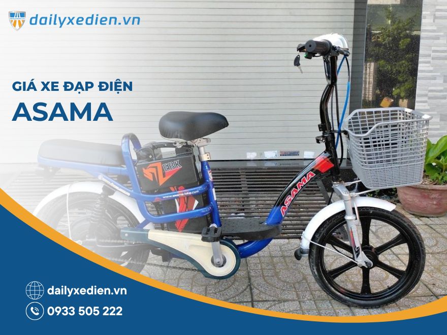 Giá xe đạp điện Asama