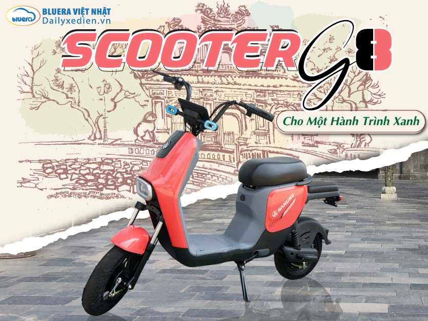 Nơi bán xe đạp điện Scooter G8 giá rẻ chính hãng