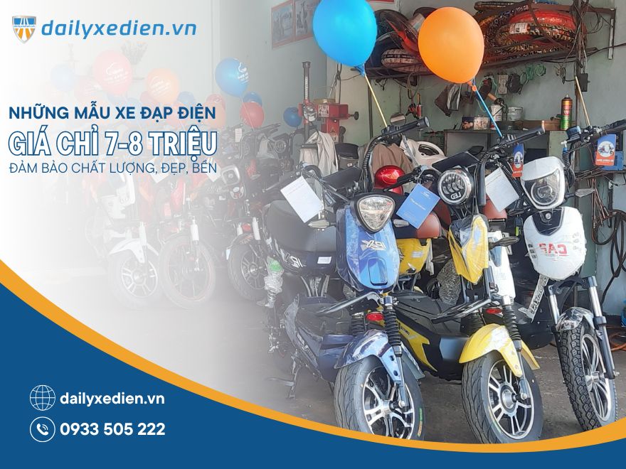 mua xe đạp điện giá 7 triệu