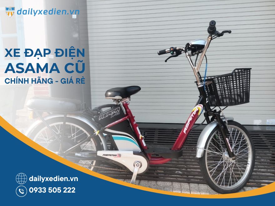 xe đạp điện asama cũ