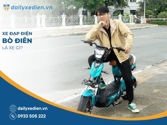 xe đạp điện bò điên