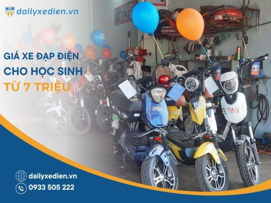 xe đạp điện giá rẻ cho học sinh