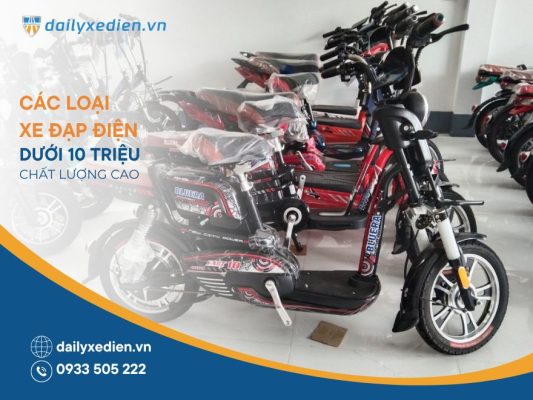 xe đạp điện giá rẻ dưới 10 triệu