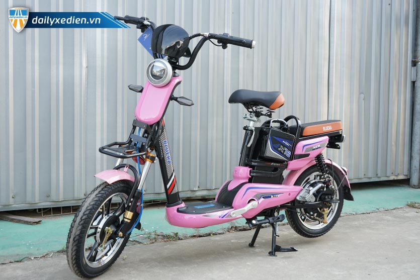 Xe đạp điện Bluera màu hồng