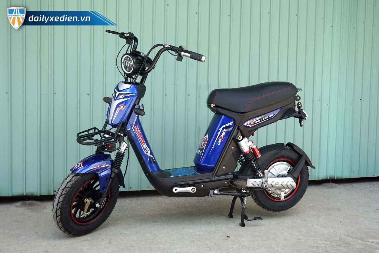 Xe đạp điện Cap X Max II màu xanh dương