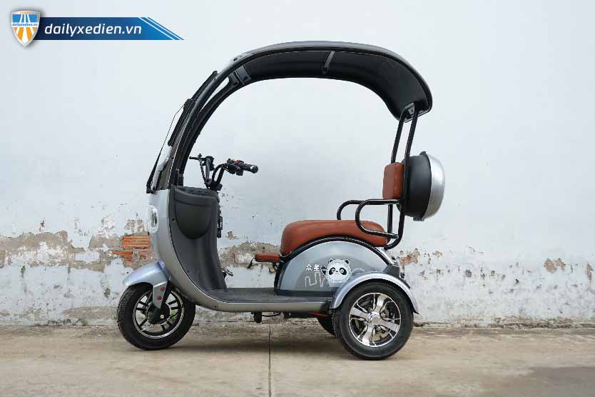 Three-Wheeled Electric Vehicle with Roof