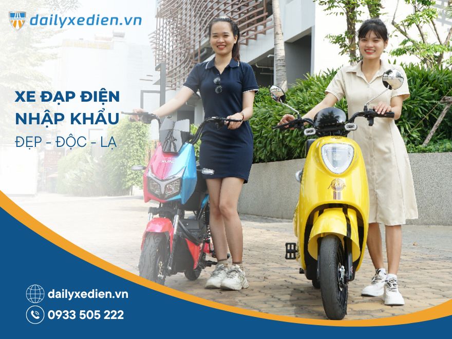 xe đạp điện cao cấp nhập khẩu