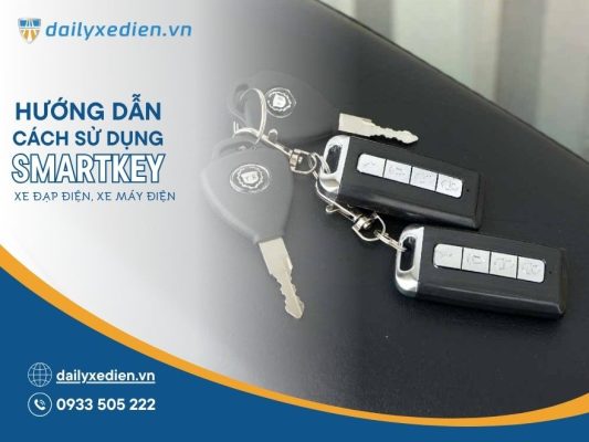 Cách sử dụng smartkey của xe điện